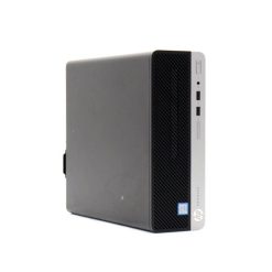 (REFURBISHED) HP ProDesk 400 G4 i3 MT - Intel Core i3 7th Gen | 8GB RAM | 1TB HDD | Win 10 Pro + HP Monitor 19-inch