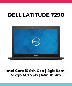 REFURBISHED) Dell Latitude 7290 – Intel Core i5 8th Gen | 8GB RAM