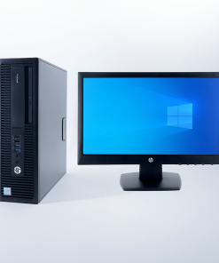 (REFURBISHED) HP ProDesk 600 G2 SFF - Intel Core i5 6th Gen, 8GB Ram, 500GB HDD, W10P + HP Monitor 19-inch