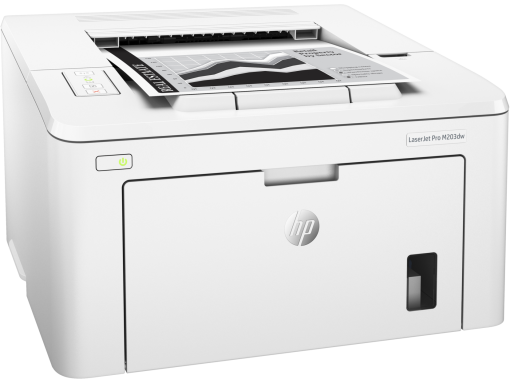 (REFURBISHED) HP LaserJet Pro M203dw Monochrome Laser Printer - Image 2
