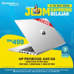 HP PROBBOK 440 G6 - Intel core i3 8th gen | 8GB RAM | 256GB SSD | Win 10 Pro